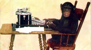 Monkey typing