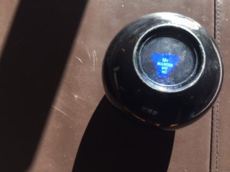 Magic 8 ball says: My sources say no