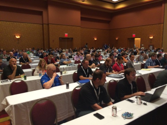 photo of a lone woman developer at HDC